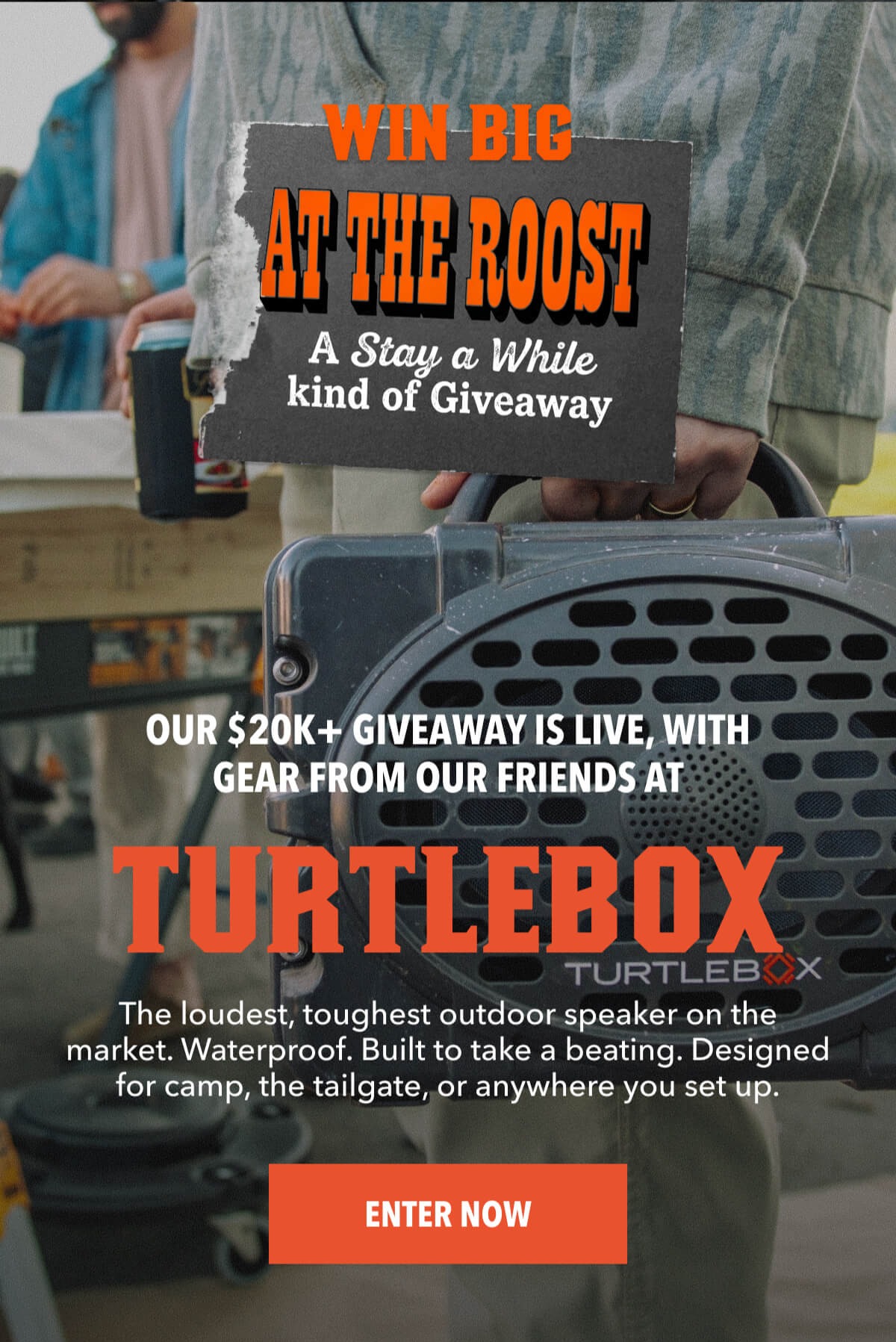 WIN BIG AT THE ROOST