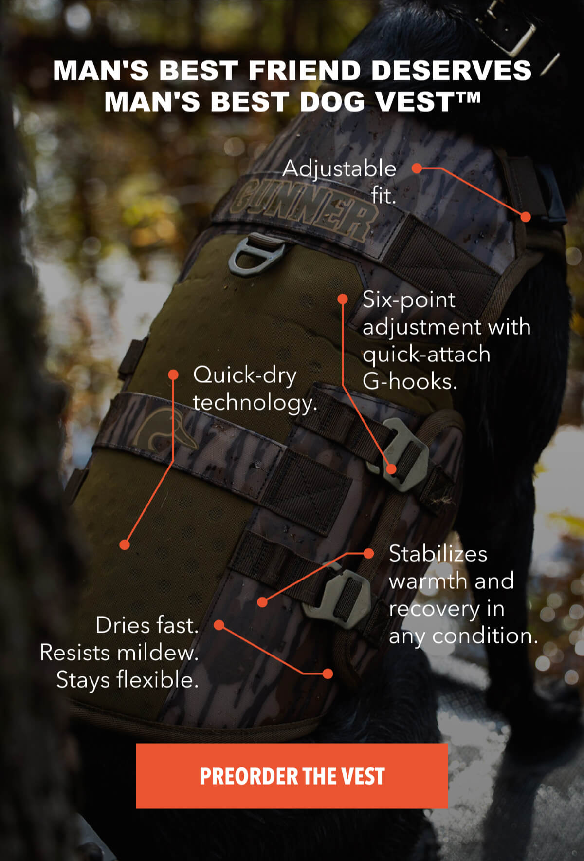 Man's Best Friend Deserves Man's Best Dog Vest™