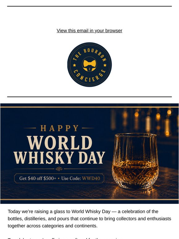 Happy World Whisky Day