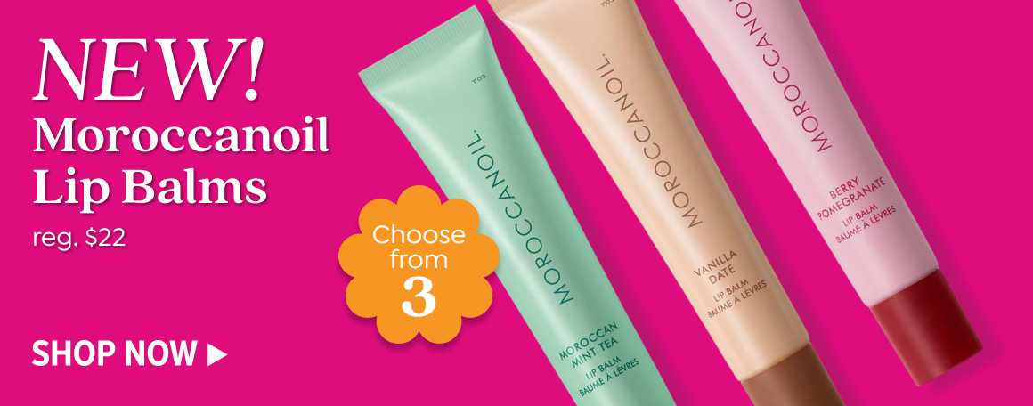 SHOP NEW MOROCCANOIL LIP BALMS
