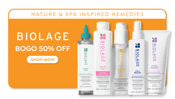 SHOP BUY ONE, GET ONE 50% OFF BIOLAGE HAIRCARE