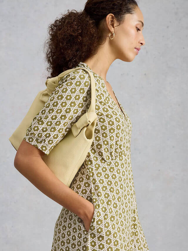 Shop Megan Long Sleeve V Neck Jersey Dress