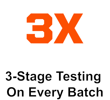 3-Stage Testing on Every Batch