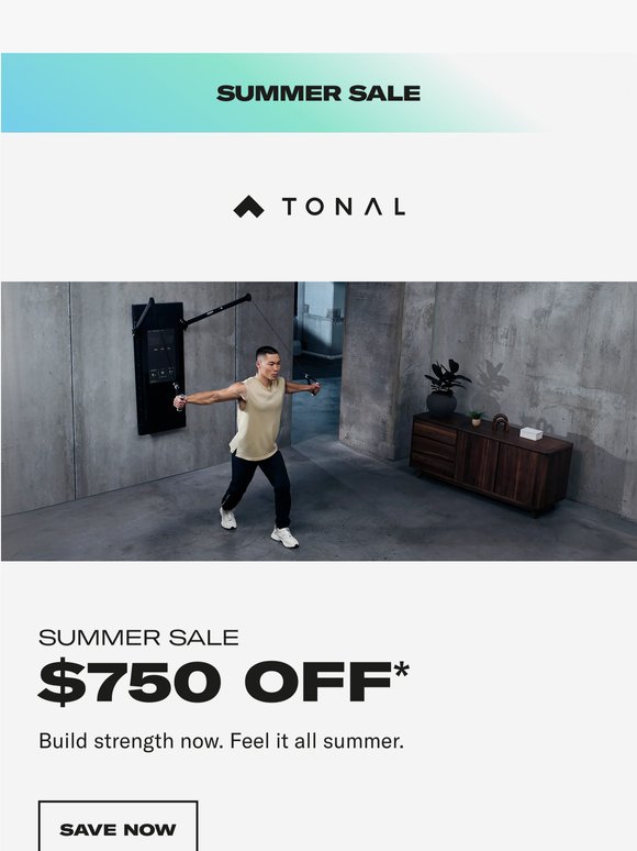 $750 off. Right on time.