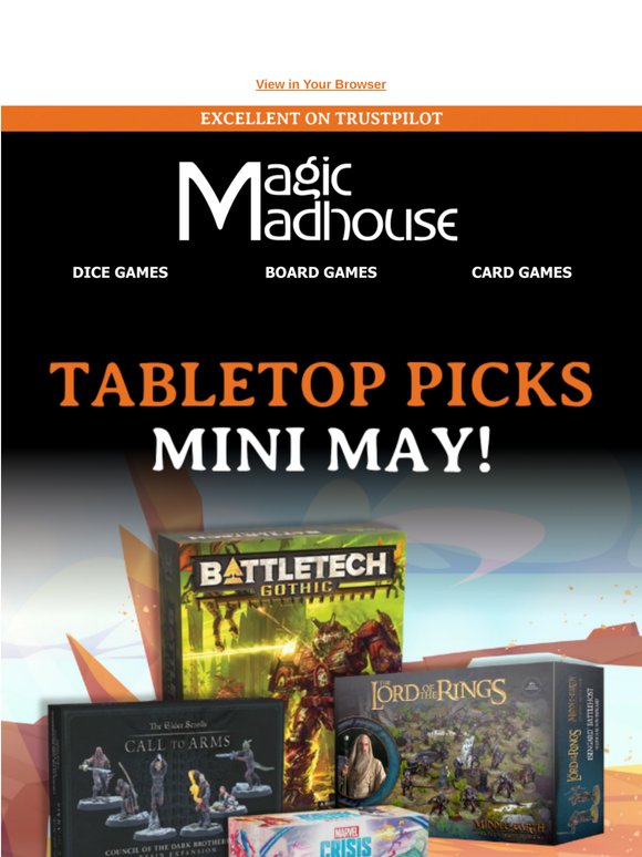 Don't Miss Out: Miniature Tabletops!