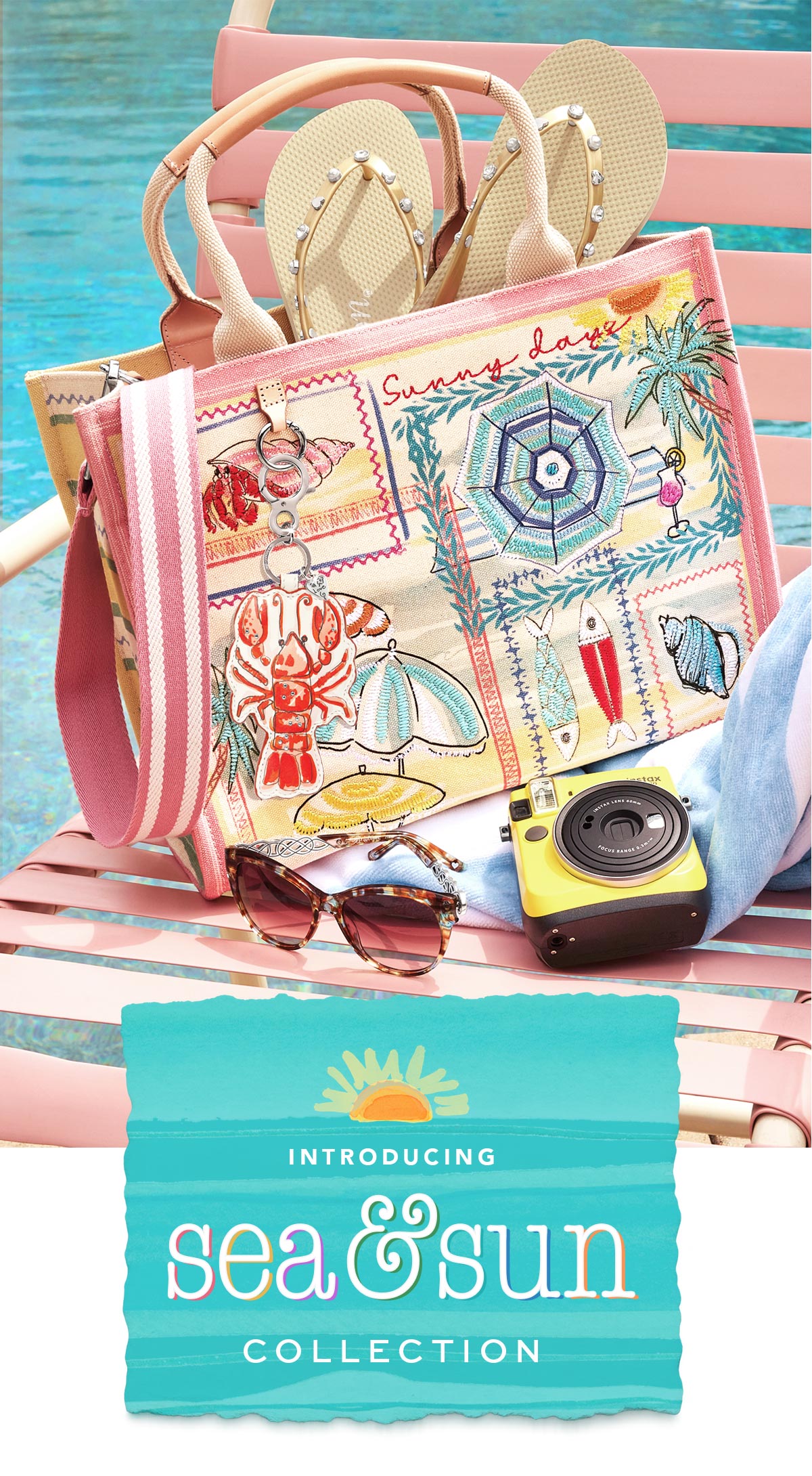 Introducing Sea and Sun Collection - Hi, I'm Lisa Spayd-Sendre - and I'm so happy to share my new Sea and Sun collection with you. I created it after a trip to Sayulita, Mexico, where I fell in love with all the color and charm everywhere you looked - papel picado hanging over the streets, bright umbrellas on the beach, colorful surfboards, pastel sunsets and the beautiful shells I collected along the shore. - I wanted these pieces to feel joyful, artful, and easy - like a little piece of vacation you can carry with you every day. - Shop Now