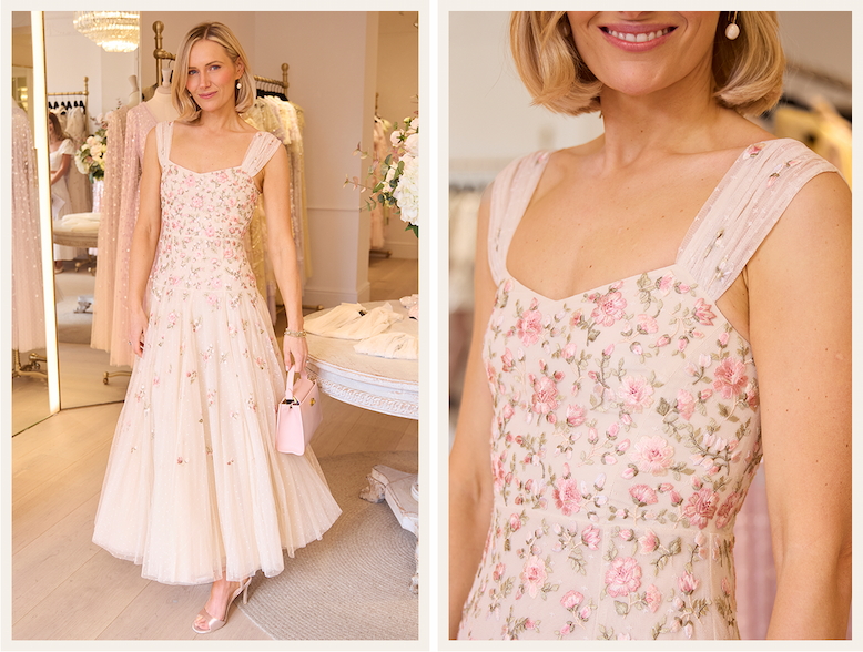 Mayflower Ditsy Ankle Gown