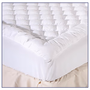 Diamond Puff Pad Mattress Topper