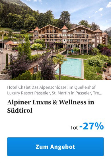 Alpiner Luxus &amp; Wellness in Südtirol