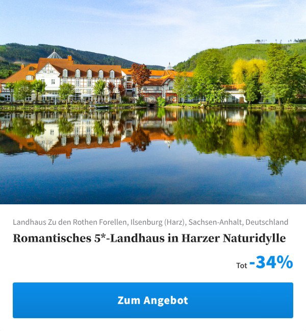 Romantisches 5*-Landhaus in Harzer Naturidylle