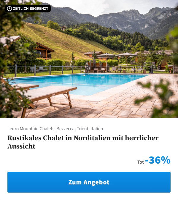 Rustikales Chalet in Norditalien mit herrlicher Aussicht