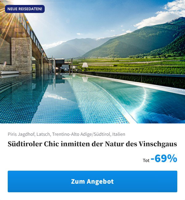 Südtiroler Chic inmitten der Natur des Vinschgaus