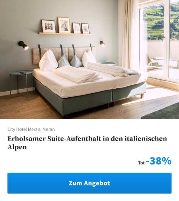 Erholsamer Suite-Aufenthalt in den italienischen Alpen