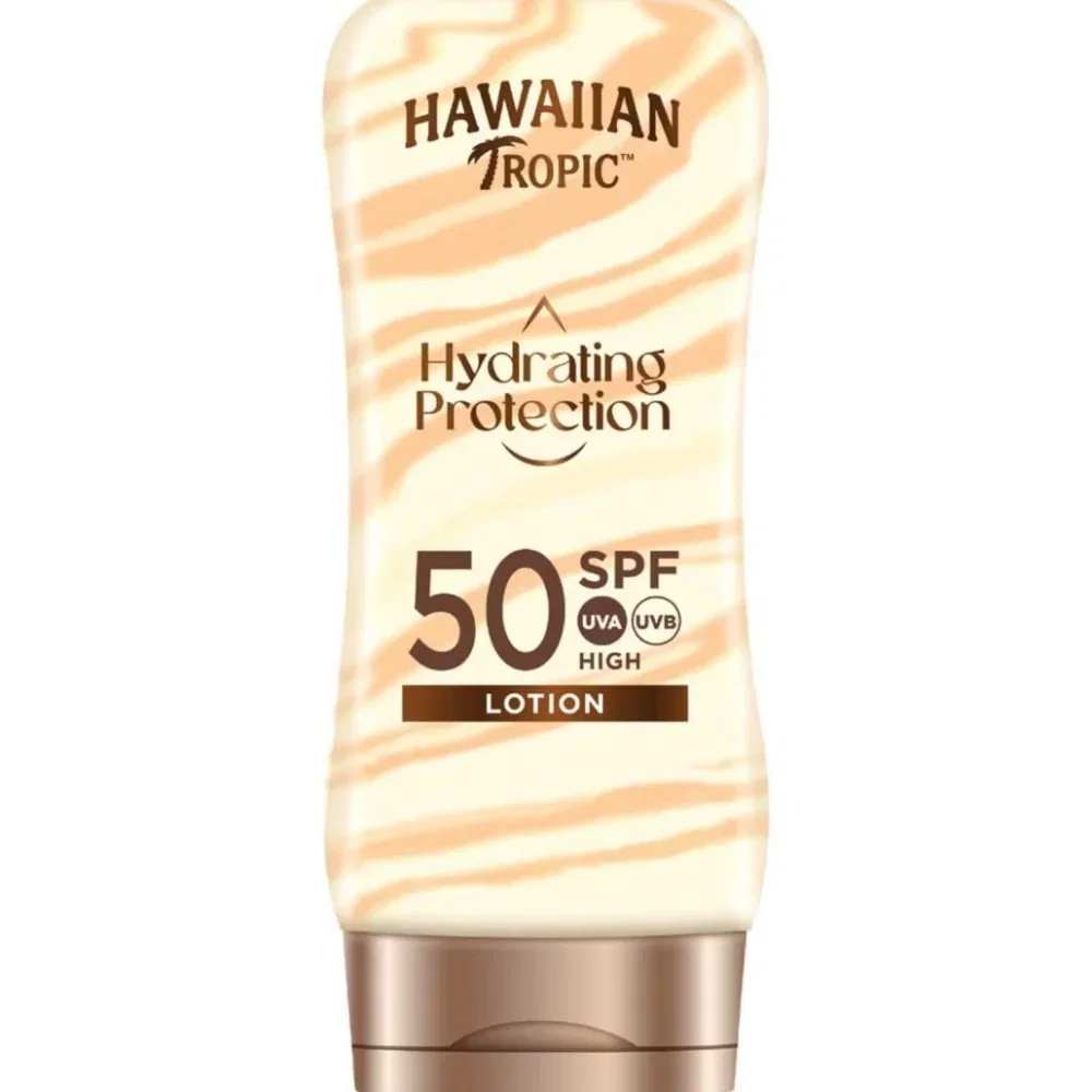 Image of Hawaiian Tropic Hydrating Protection Sun Lotion SPF50 180ml