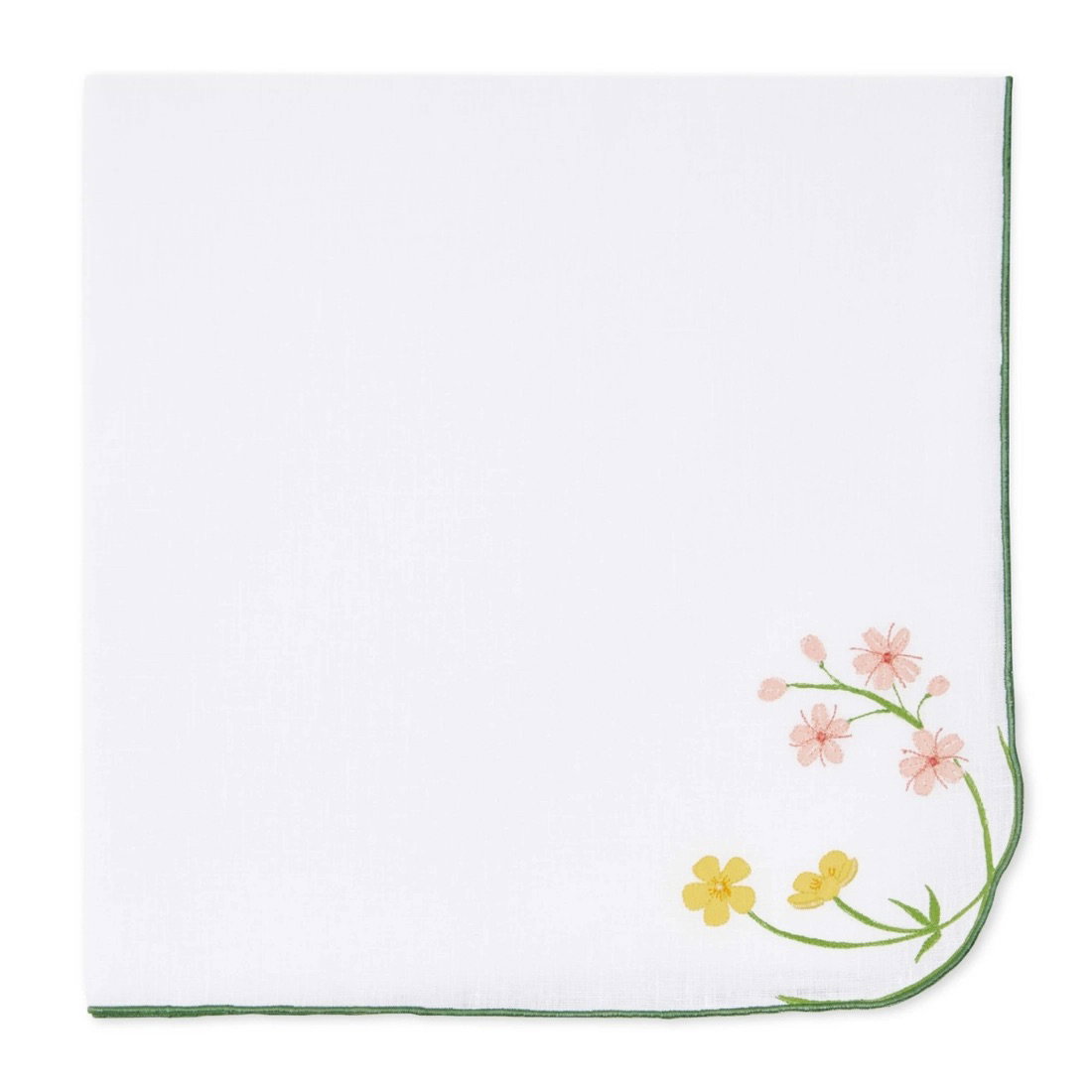 GARDEN EMBROIDERED DINNER NAPKINS