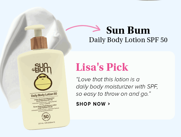 Sun Bum Daily Body Lotion SPF 50