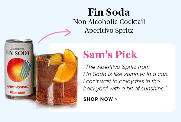 Fin Soda Non Alcoholic Cocktail Aperitivo Spritz