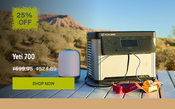 25% Off Yeti 700