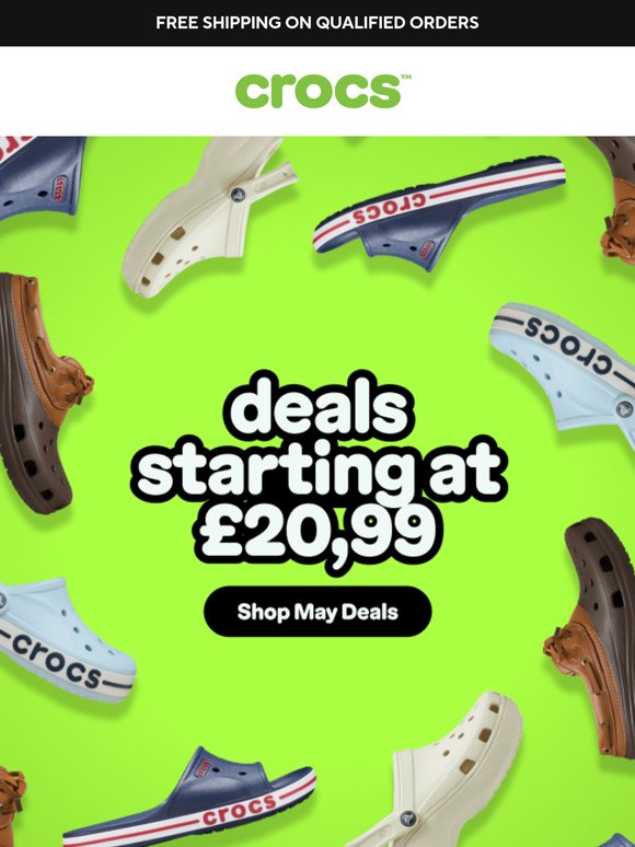 May Deals: Starting at £32