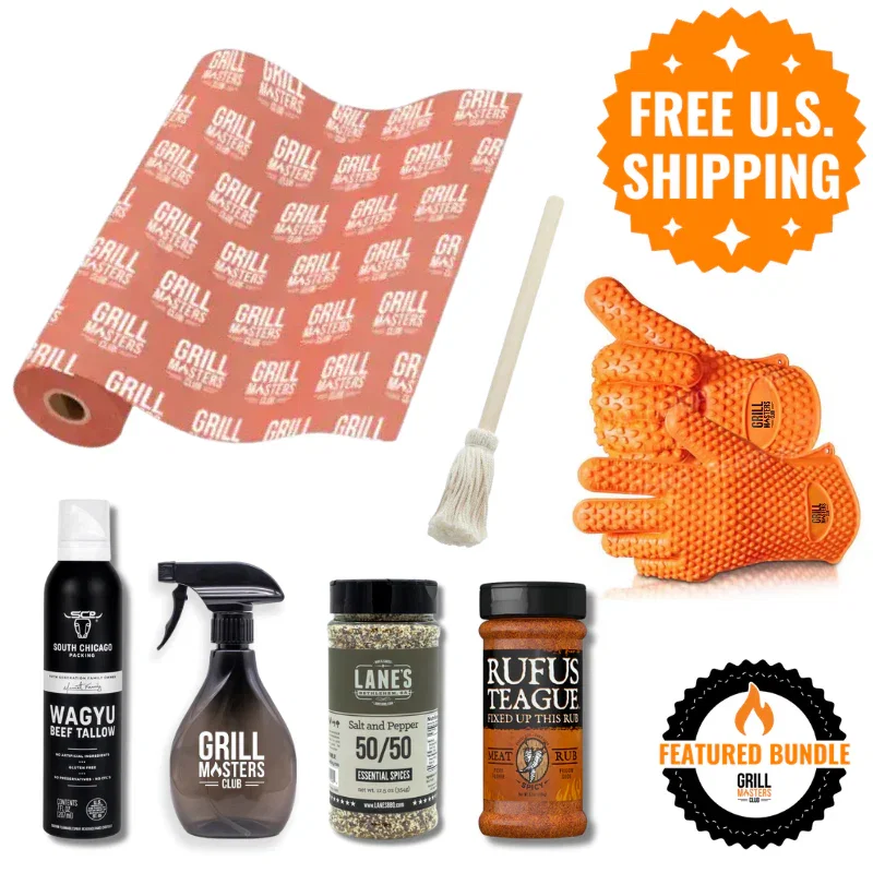 Image of Beef Rib Pro BBQ Smoking Bundle: Butcher Paper, Tallow, Rubs, BBQ Gloves & More