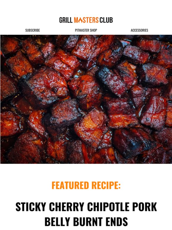 🍒 Meat Candy: Cherry Chipotle Pork Belly Burnt Ends