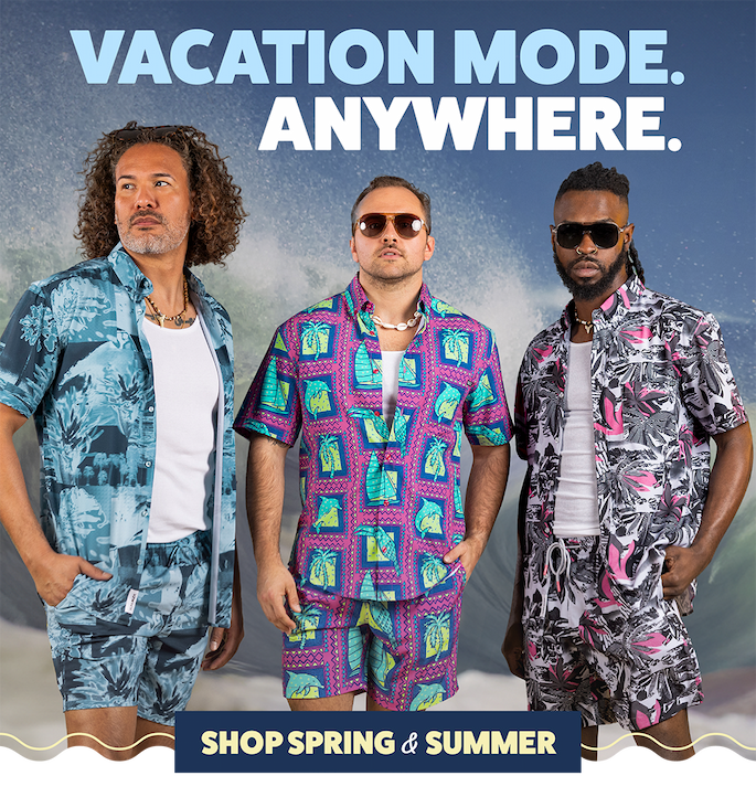 Vacation Mode. Anywhere. Shop Spring and Summer