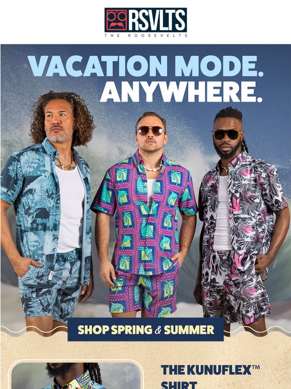 Vacation Mode. Anywhere. 😎