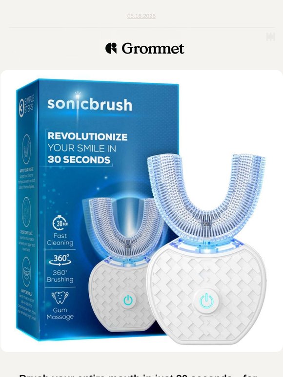 💬 “It makes brushing so quick and easy”