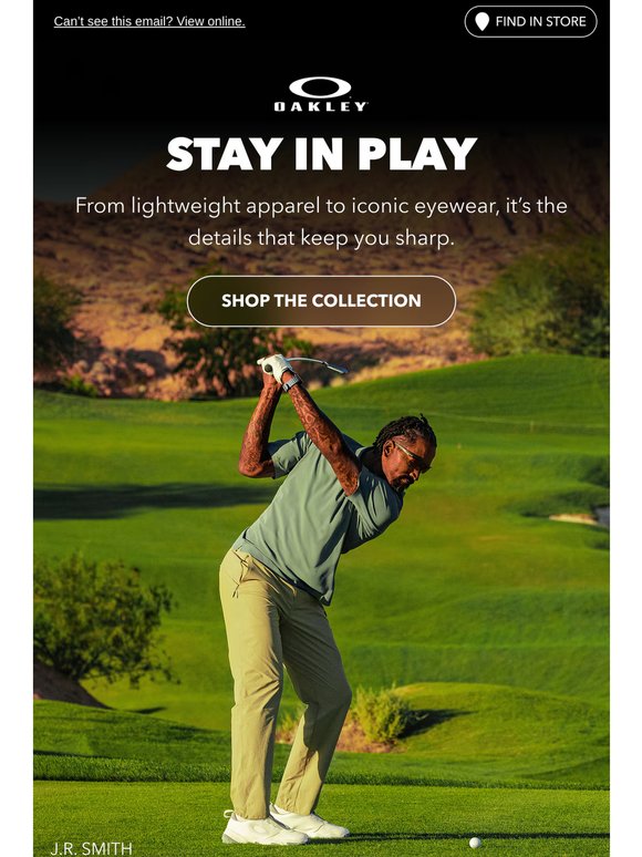 Meet the Oakley Golf Collection