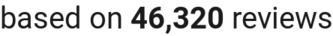 number of reviews