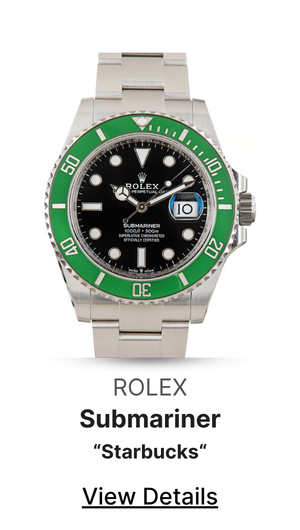 Pre-Owned Rolex Submariner Starbucks Green Bezel ref 126610LV