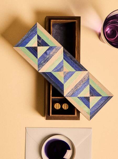 Albers Wood Desk Box