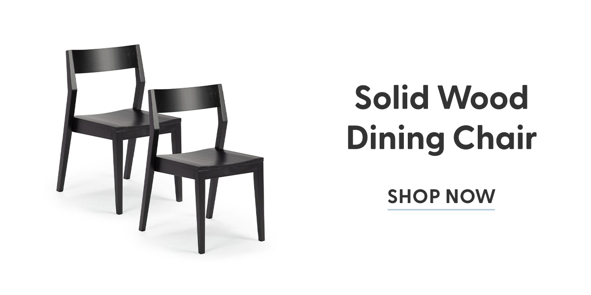 Solid Wood Dining Chair: Shop Now