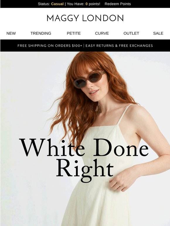 Every Summer Moment Calls for White