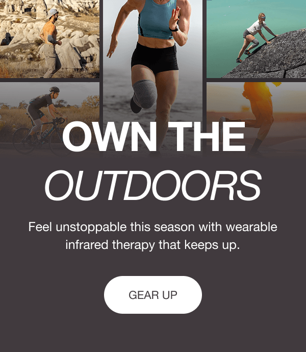 CHRONIC PAIN AFFECTS YOUR HEALTH, BODY, MOOD, SLEEP - The solution? Our bioactive, infrared gear that gives your body and mind the relief they deserve. [SHOP INFRARED GEAR]