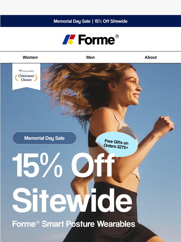 Memorial Day Sale: 15% OFF SITEWIDE 🇺🇸