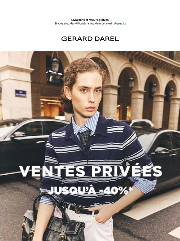 Ventes Privées I Jusqu'à -40%