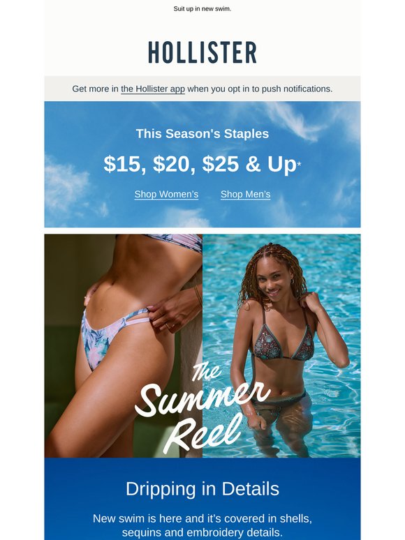 Dive into bikini season 🥥🌺🐚