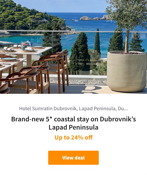 Brand-new 5* coastal stay on Dubrovnik%27s Lapad Peninsula