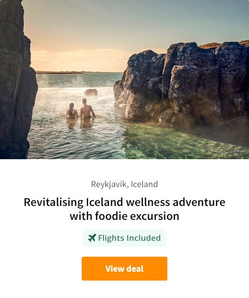 Revitalising Iceland wellness adventure with foodie excursion