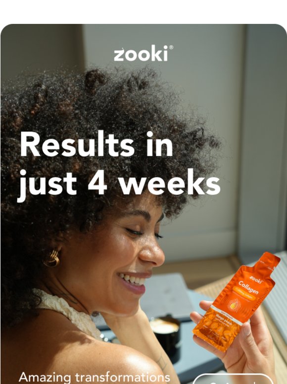 4 weeks to better skin, hair & nails ✨