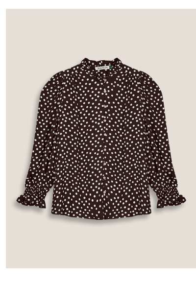 Cela Puff Sleeve Blouse
