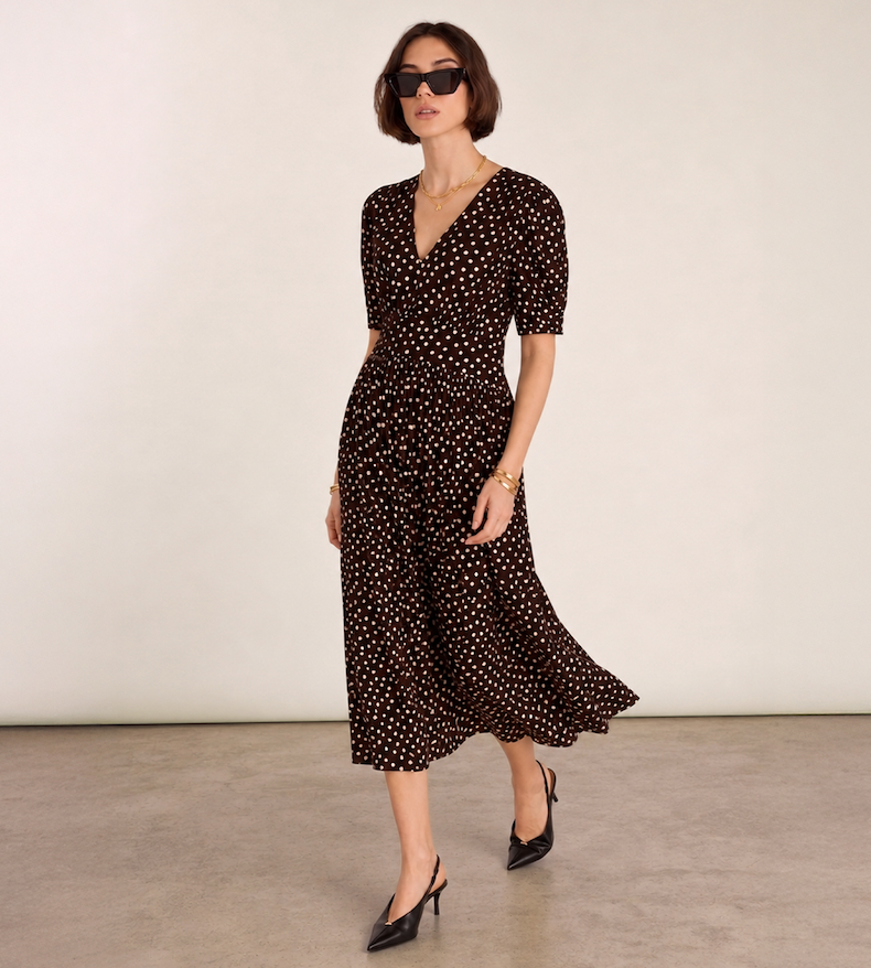 Lina Waist-Cinching Dress