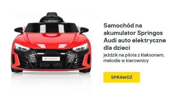 Samochód na akumulator Springos Audi auto elektryczne dla dzieci