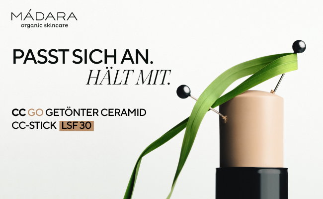 MÁDARA CC GO Tinted Ceramide CC Stick mit SPF30