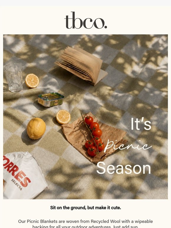 Picnic season has arrived