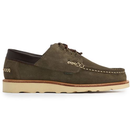 Barbour Murtun Moccasin Shoes - Moss Green