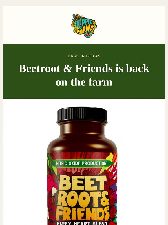 Beetroot & Friends is back