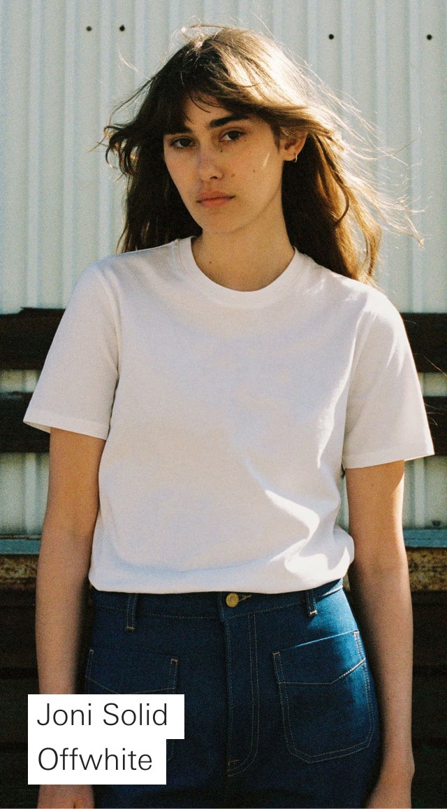 Joni Solid Offwhite
