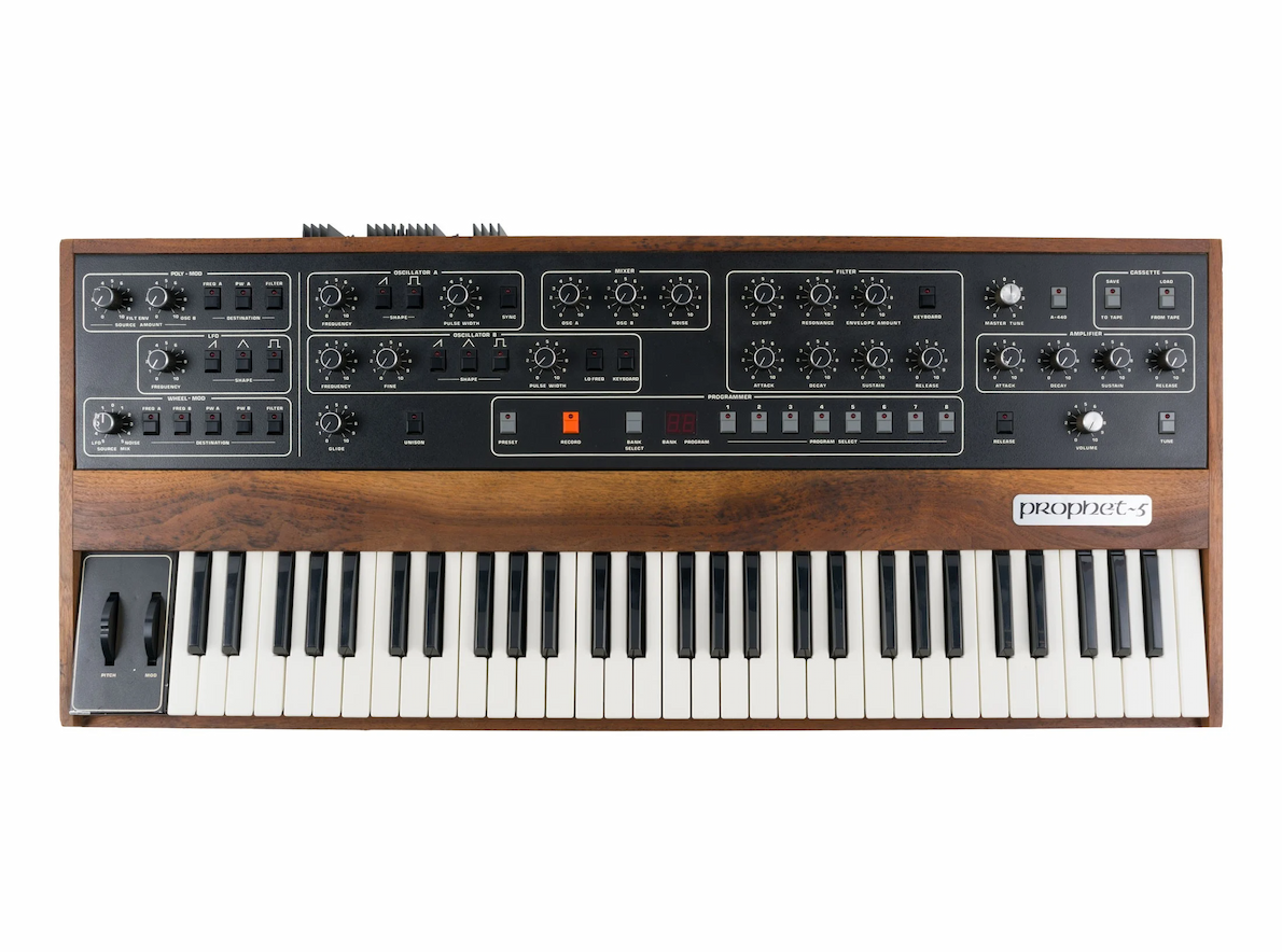 Sequential Circuits Prophet 5 Rev3.0 Analog Polyphonic Keyboard Synthesizer